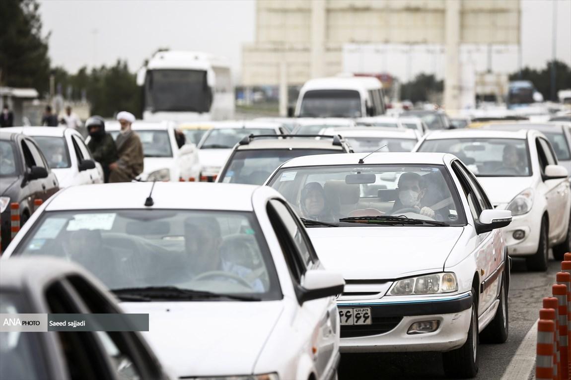 ترافیک در آزاد راه تهران-کرج سنگین است، انسداد محور شمشک - دیزین