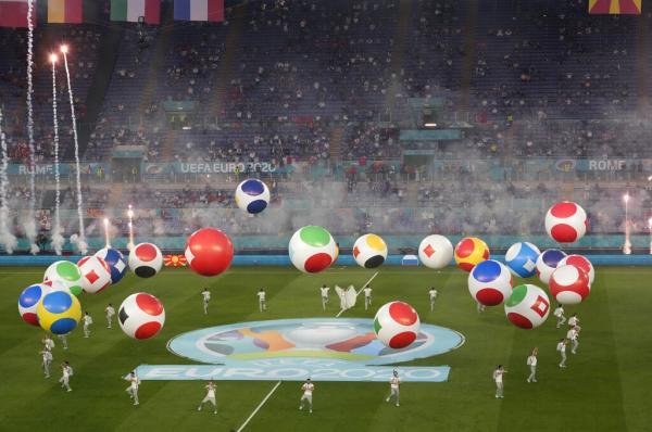 افتتاحیه بازی های یورو 2020 با یک سال تاخیر