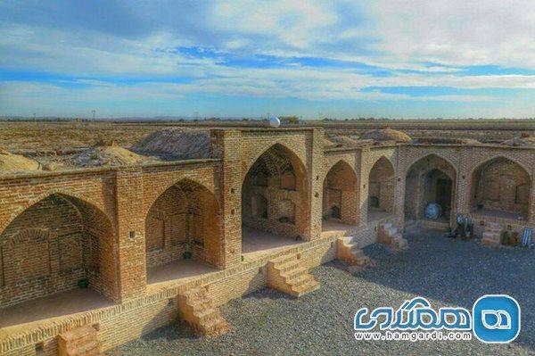 کاروانسرای حوض سلطان، کاروانسرایی آجری از آثار دوره قاجار