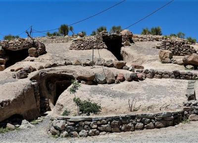 روستایی در ایران که اهالی آن در دل صخره ها زندگی می نمایند